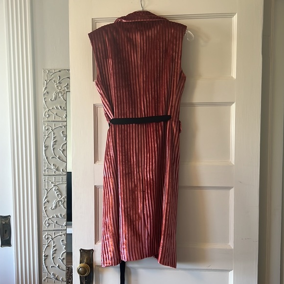 Ann Demeulemeester sparkly red/pink striped top/vest. Super Chic! - Picture 4 of 4